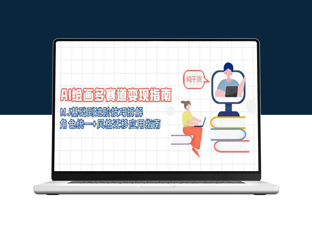 AI绘画变现全攻略：从MJ基础到进阶技巧_角色统一与风格迁移