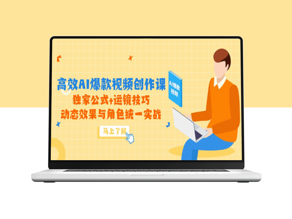 AI爆款视频创作实战课：独家公式+镜头运用技巧_角色与动态效果完美融合