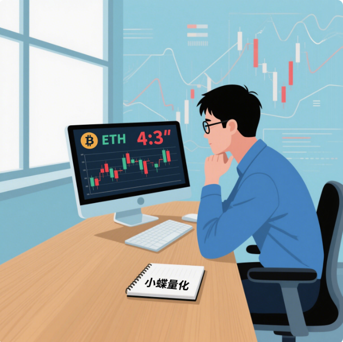 小蝶量化：未来一段时间：只定投BTC和ETH-爱分享资源网