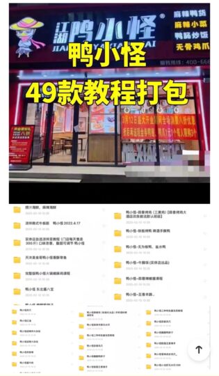 【独家配方分享】鸭货秘籍大公开_鸭小G全程教学课程
