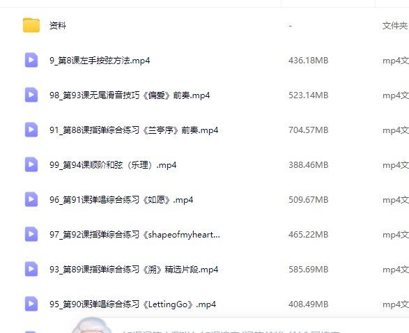 3个月从零到精通！指弹+弹唱系统吉他课，新手秒变大神