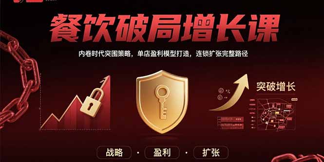 餐饮业破局与增长秘籍：内卷下的盈利模型与连锁扩张全路径