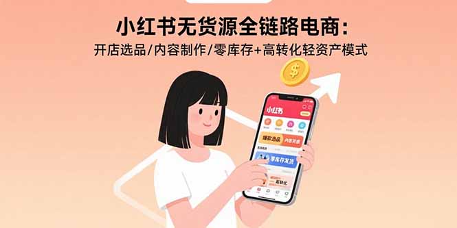 无货源电商全链路模式解析：零库存高转化的轻资产创业法则-爱分享资源网