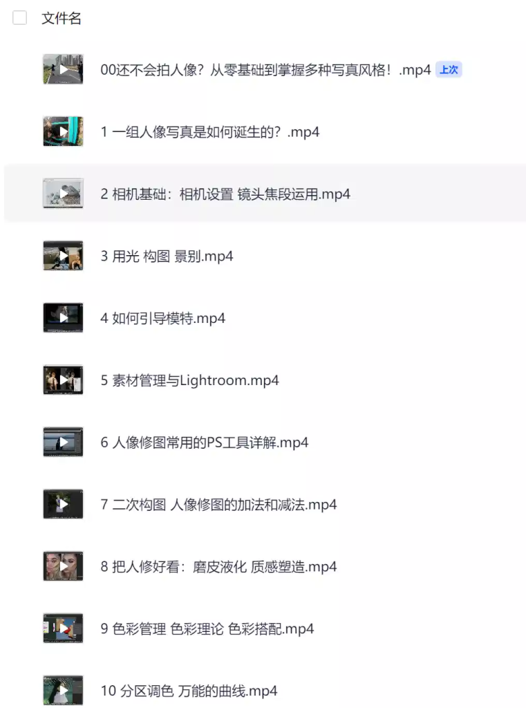 图片[1]-零基础轻松入门_掌握多风格人像摄影技巧_从入门到精通