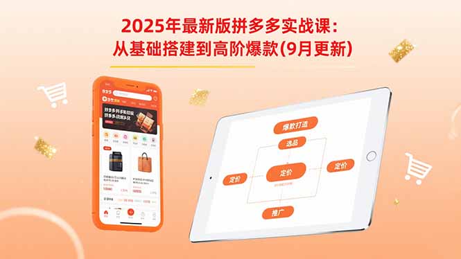 图片[1]-2025拼多多实战课：从新手到高手的运营密码