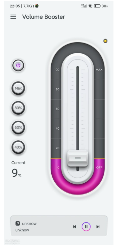【音量增强器】提升音量更强大-扬声器音效超大音量【Volume Booster1.1.8版】