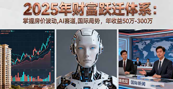 图片[1]-2025财富密码大公开：房产、AI、国际局势一网打尽