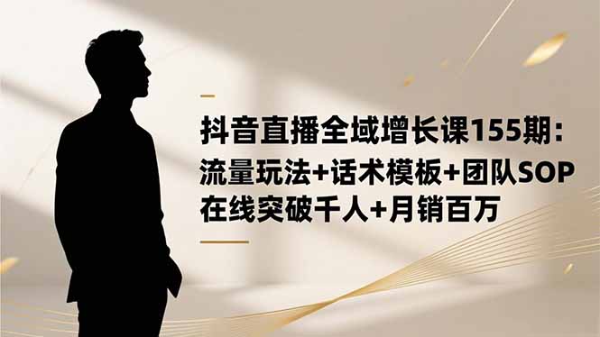 图片[1]-电商直播全攻略：起号、投放、团队管理一站式解决