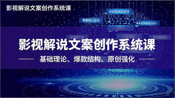 图片[1]-影视文案创作进阶指南：三阶教学-开启创作新征程