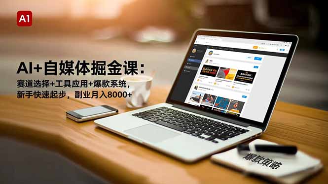 图片[1]-AI自媒体变现秘籍：系统学习-快速打造赚钱账号