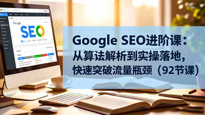 图片[1]-Google SEO进阶秘籍：深度算法剖析+实战技巧-流量瓶颈轻松破局