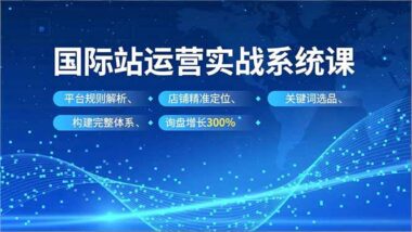 阿里国际站运营秘籍：从0到1打造高质量询盘增长引擎-爱分享资源网