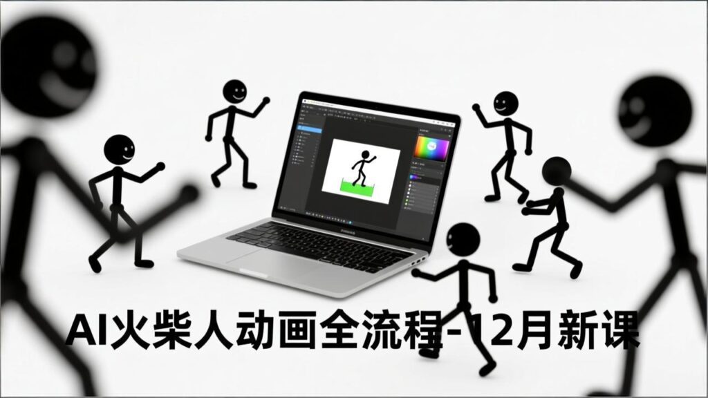 图片[1]-从文案到成品：AI助力火柴人动画制作的秘密武器-爱分享资源网
