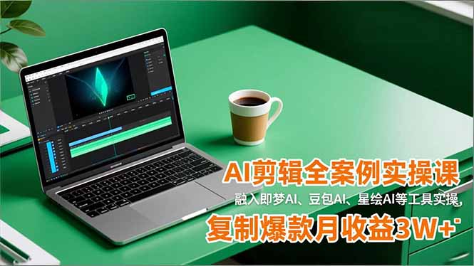 图片[1]-20 + 核心技巧！AI剪辑带货实战，开启财富新通道