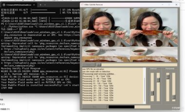 【Windows】视频硬字幕去除器 v1.1.0：轻松去除硬字幕-体验无障碍观看！-爱分享资源网