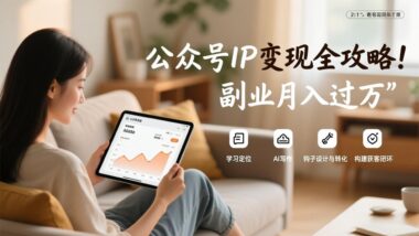 IP公众号运营秘籍大公开：变现、引流、涨粉一站式搞定