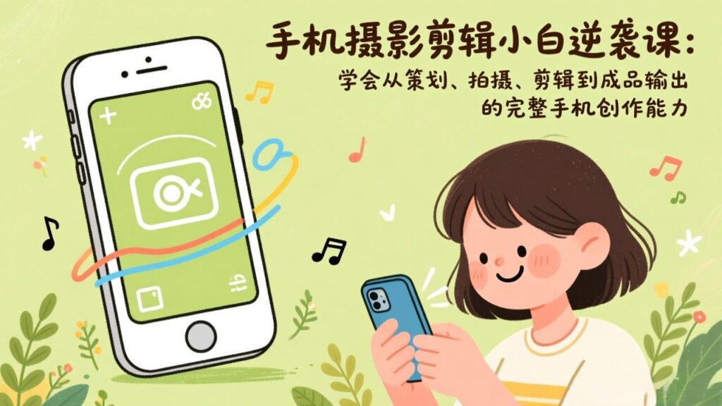 图片[1]-抖音爆款视频制作秘籍：手机也能拍出大片感