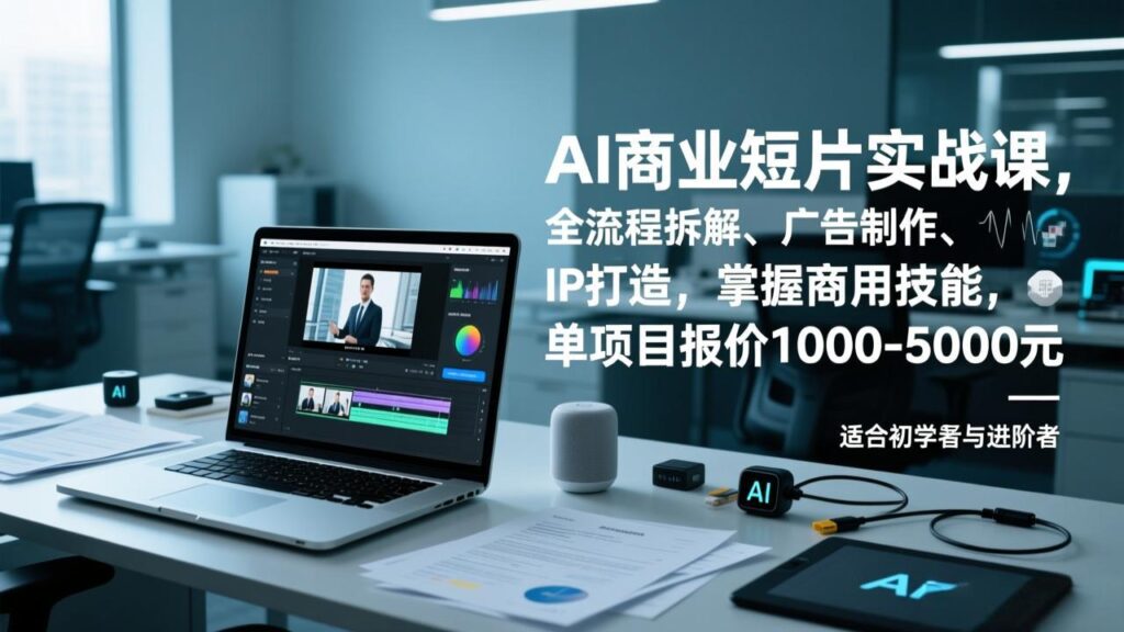 图片[1]-零基础必看-AI短片创作实战课-开启你的爆款之路-爱分享资源网