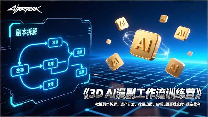 图片[1]-从2D到S级3D画质-3D AI漫剧商业闭环轻松实现