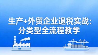 出口退税实战秘籍：生产外贸企业利润倍增指南-爱分享资源网