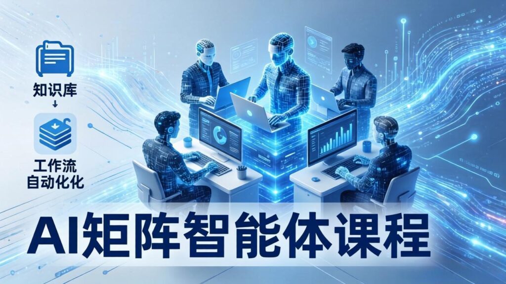 图片[1]-AI矩阵革命：100位数字员工齐上阵-文本知识库+工作流自动化一键搞定