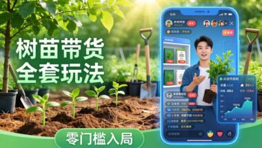 AI赋能树苗带货新风口-零基础3步掌握豆包千问制作爆款视频-轻松月入过万-爱分享资源网
