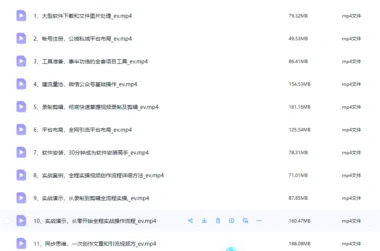 全网引流秘籍：虚拟资源变现速成实战课-轻松开启财富新通道-爱分享资源网