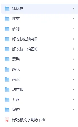 图片[1]-全套卤肉熟食配方大公开-轻松在家做出美味-爱分享资源网