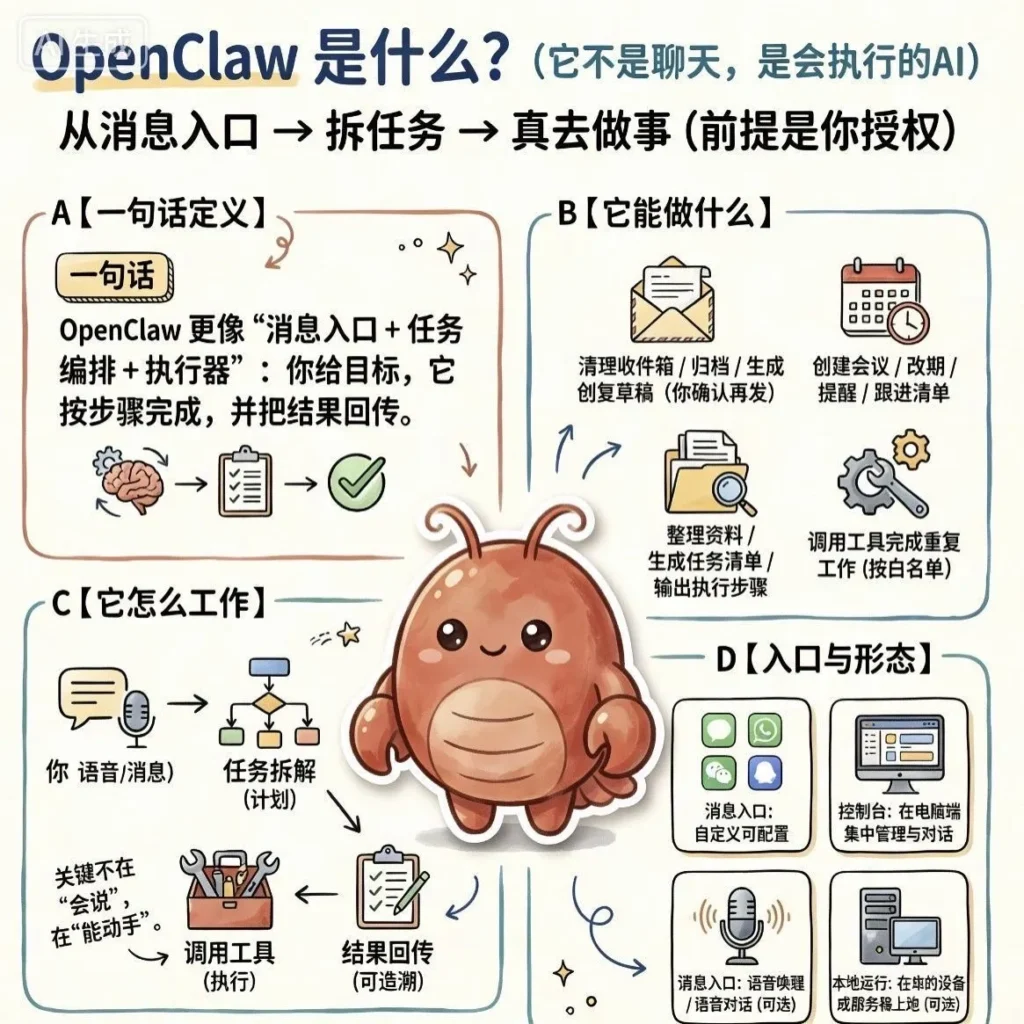 图片[1]-Openclaw/Clawdbot 龙虾本地部署-小白也能轻松搞定的安装视频教程