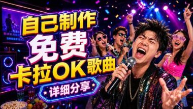2025免费卡拉OK歌曲制作全攻略：一键音轨分离+字幕生成-零基础5分钟做出专业K歌视频-爱分享资源网